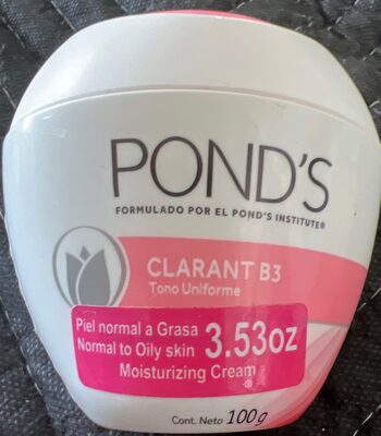 Ponds’s clarant b3
