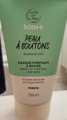La vie est à Nous Soin + - peau à boutons
