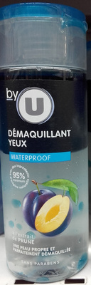 By U Démaquillant yeux waterproof à l'extrait de prune
