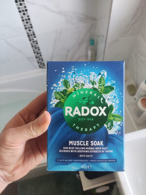 Radox muscle soak salt