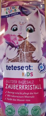 Tetesept Glitzer Badesalz Zauberkristall