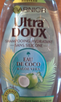 Garnier ultra doux dans silicone eau de coco et aloe vera
