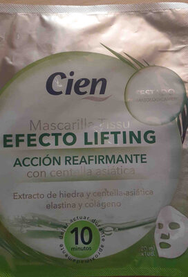 Cien Mascarilla efecto lifting