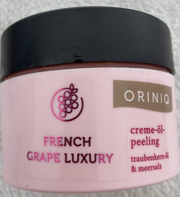 Oriniq Creme Öl Peeling Traubenkern-Öl & Meersalz