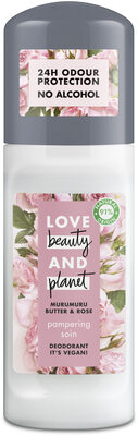 Love Beauty And Planet Déodorant Femme Bille Soin Beurre de Murumuru & Rose Vegan