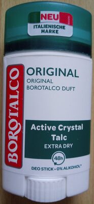 Borotalco DEO STICK Active Crystal Talc Extra Dry
