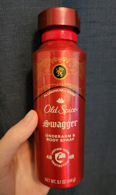 Old Spice Swagger Underarm & Body Spray Aluminum Free