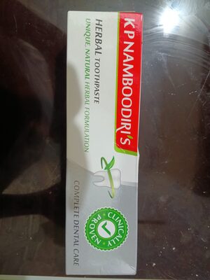 K P Namboodiri'S Toothpaste