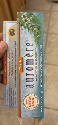 Auromère Classic Ayurvedic Herbal Toothpaste