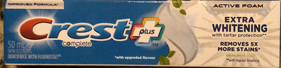 Crest Plus Complete Extra Whitening Toothpaste