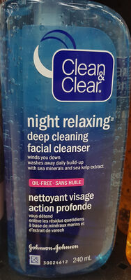 Clean & Clear night relaxing