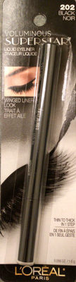 L'Oréal VOLUMINOUS SUPERSTAR™ liquid eyeliner 202 Black