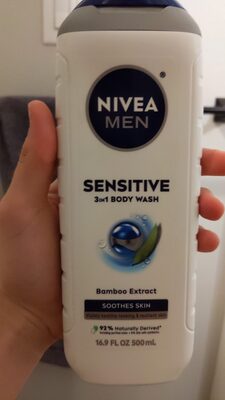 Nivea Sensitive 3in1 Body Wash