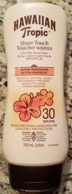 Hawaiian Tropic Sheer Touch Oil-free Sunscreen Lotion 30 SPF