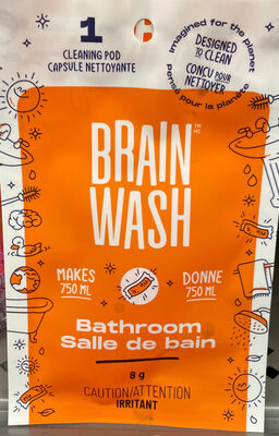 Brain Wash Solutions Bathroom Cleaner Refill Pod (makes spray)