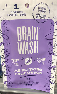 Brain Wash Solutions • 🇨🇦Chambly Quebec Canada All Purpose Cleaner Refill Pod (makes )