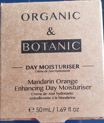 Organic & Botanic Mandarin Orange Enhacing Day Moisturiser