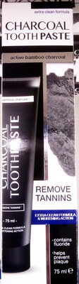 Charcoal Toothpaste Dentifrice Au Charbon Actif