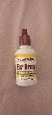 NutriBiotic Ear drops (gouttes oreilles)