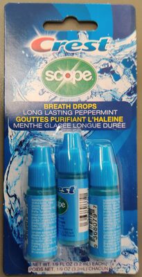 Crest Breath Drops - Long Lasting Peppermint