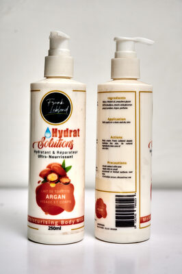 Frank LeBlond Lait de toilette visage et corps Argan