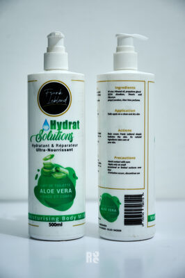 Frank LeBlond Lait de toilette visage et corps Aloe vera
