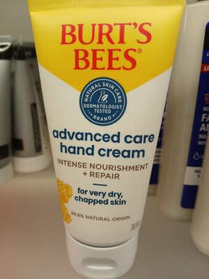 Burt's Bee advanced care hand cream