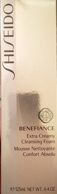 Shiseido Benefiance mousse nettoyante confort absolu
