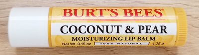 Burt's Bees Coconut & Pear Moisturizing Lip Balm