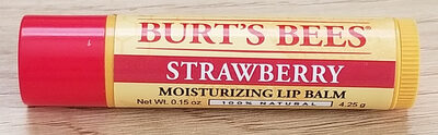 Burt's Bees Strawberry Moisturizing Lip Balm
