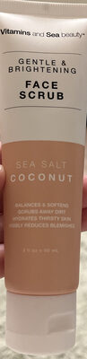Vitamins and Sea beauty Sea Salt Coconut Face Scrub