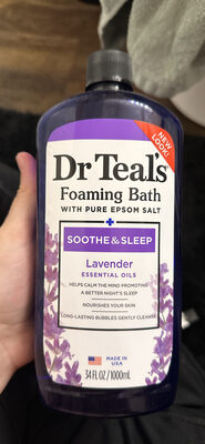 Dr Teal's Foaming Bath