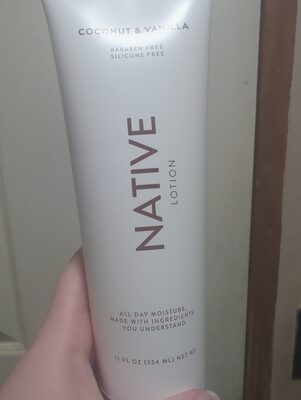 Native Coconut and Vanilla Lotion