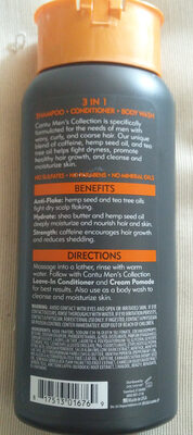 Cantu Shea Butter 3 in 1 Shampoo Conditioner Body Wash
