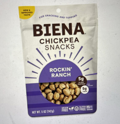 Biena Rockin' Ranch Chickpea Snacks