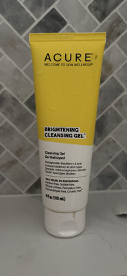 Acure Brightening Cleansing Gel