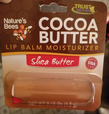 Nature's Bees Cocoa butter lip balm
