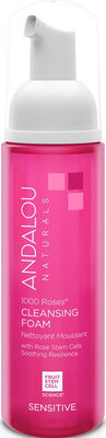 Andalou Naturals 1000 Roses Cleansing Foam