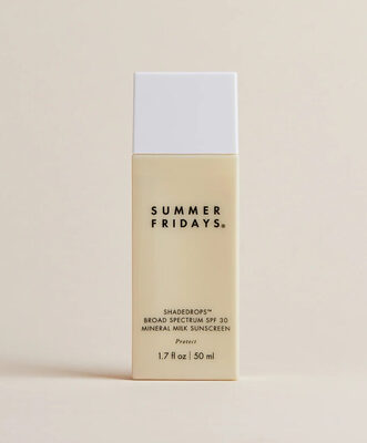 Summer Fridays ShadeDrops Broad Spectrum SPF 30 Mineral Milk Sunscreen