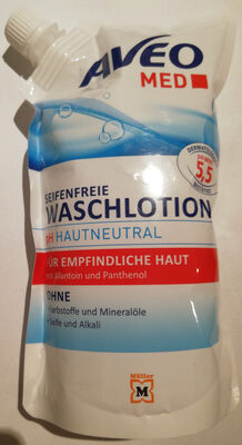 Aveo Med seifenfreie Waschlotion pH hautneutral für empfindliche Haut mit Allantoin und Panthenol