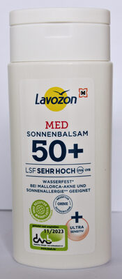 Lovozon Med Sonnenbalsam 50+