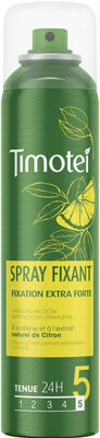 Timotei Spray Fixant A l'Extrait Naturel de Citron Fixation Extra Forte