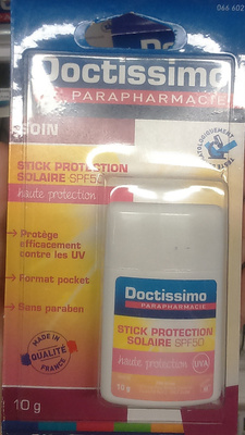 Doctissimo Stick protection solaire