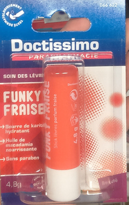 Doctissimo Soin des lèvres Funky fraise