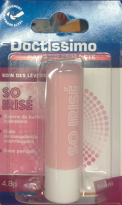 Doctissimo Soin des lèvres So irisé