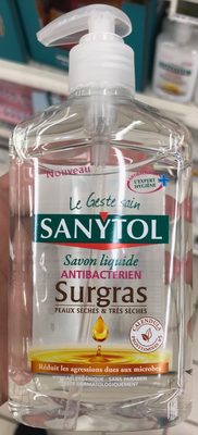 Sanytol Savon liquide antibactérien surgras
