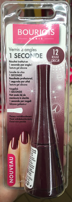 Bourjois Vernis à ongles 1 seconde n°12 Rouge Obscur