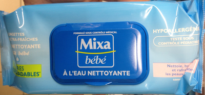 Lascad Lingettes ultra-fraîches à l'eau nettoyante