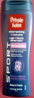 Eugene Perma Shampooing + Douche Relaxation Sport Bambou Réglisse