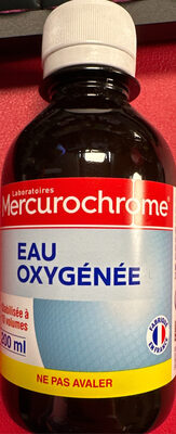Mercurochrome Eau oxygénée